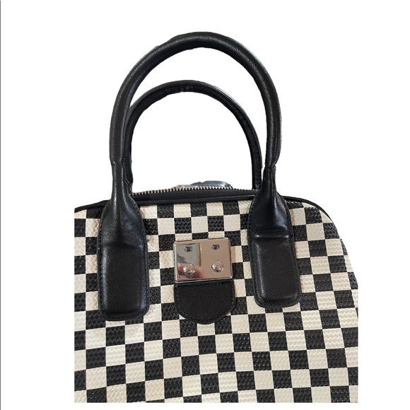Circa 1980’s checkered Retro breakdancing Satchel Bag by Beau and Ashe - Picture 6 of 11